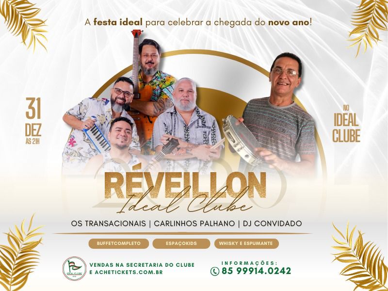 REVEILLON IDEAL CLUBE 2026
