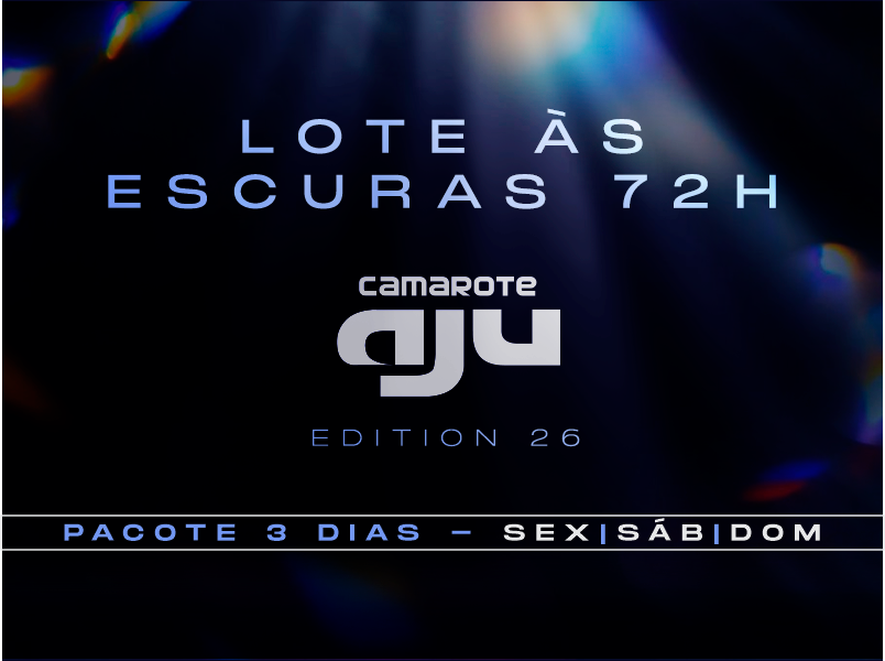 CAMAROTE AJU PACOTE 2026