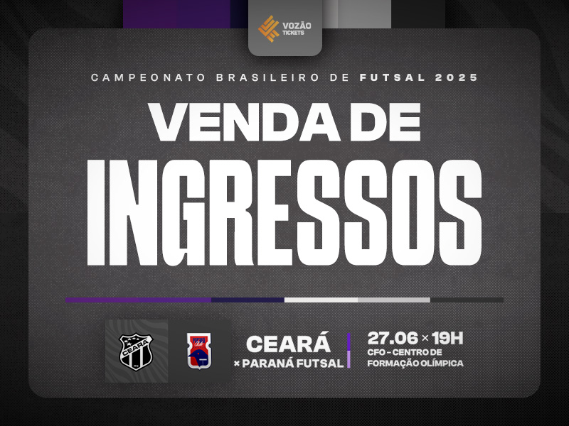 CEARÁ X PARANÁ FUTSAL