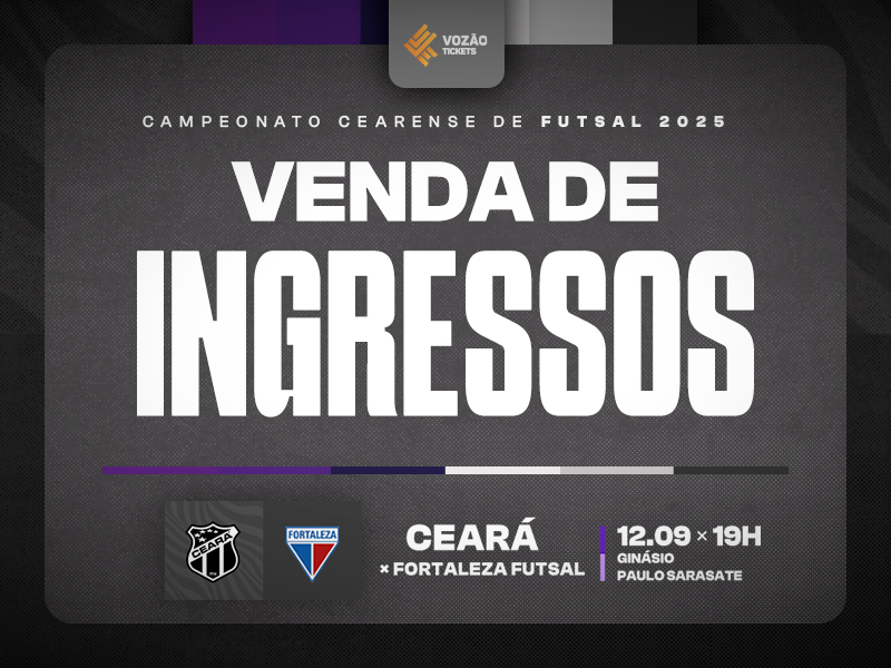 CEARÁ X FORTALEZA - FUTSAL