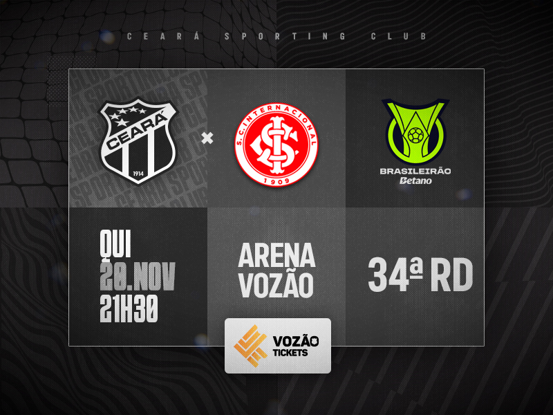 CEARÁ X INTERNACIONAL - BR25