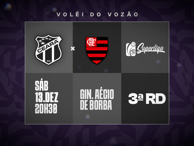 CEARÁ X FLAMENGO VÔLEI - SL25