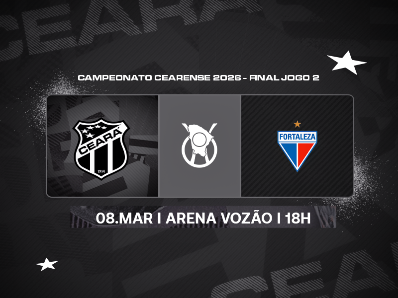 CEARÁ X FORTALEZA - CE26