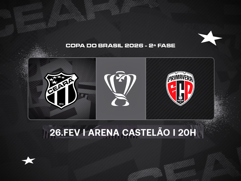 CEARÁ X PRIMAVERA-SP - CB26