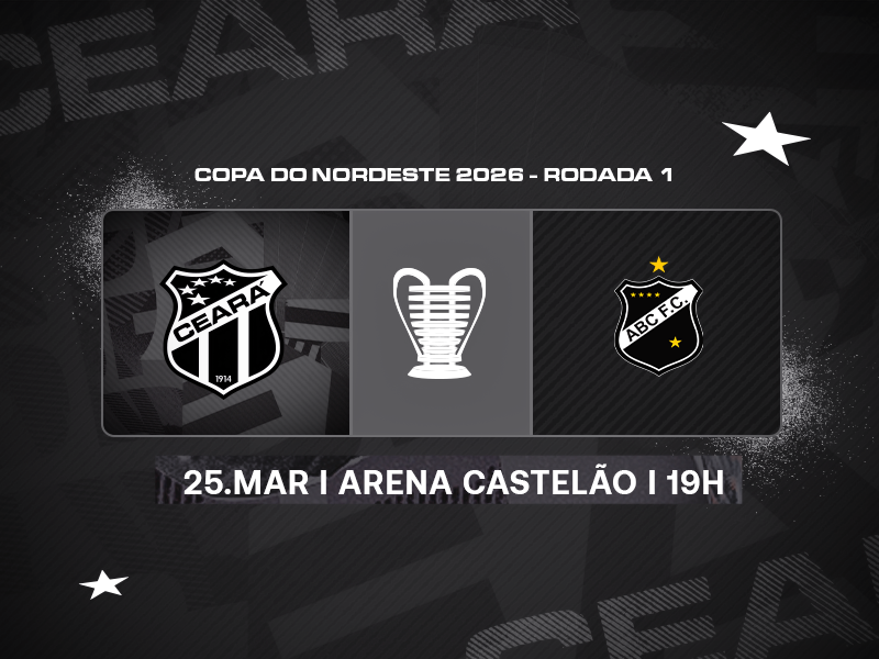 CEARÁ X ABC - CNE26