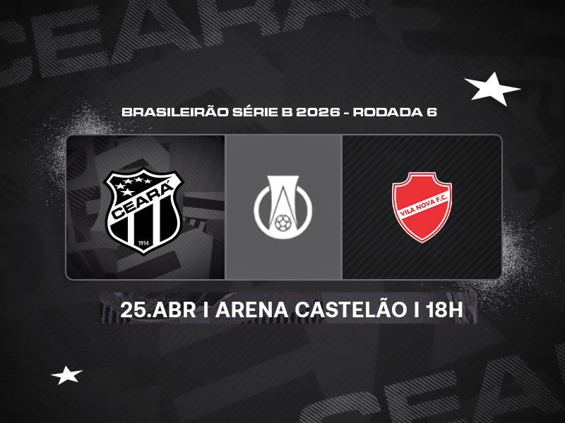 CEARÁ X VILA NOVA - BR26